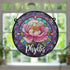 Peony Personalised Stained Glass Effect Suncatcher